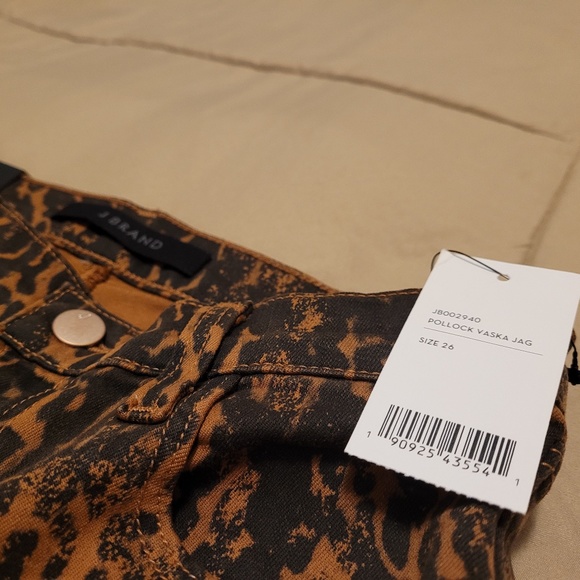 J Brand ALANA HIGH RISE CROP SKINNY PHOTO READY POLLOCK VASKA JAG sz 26 - Picture 7 of 10